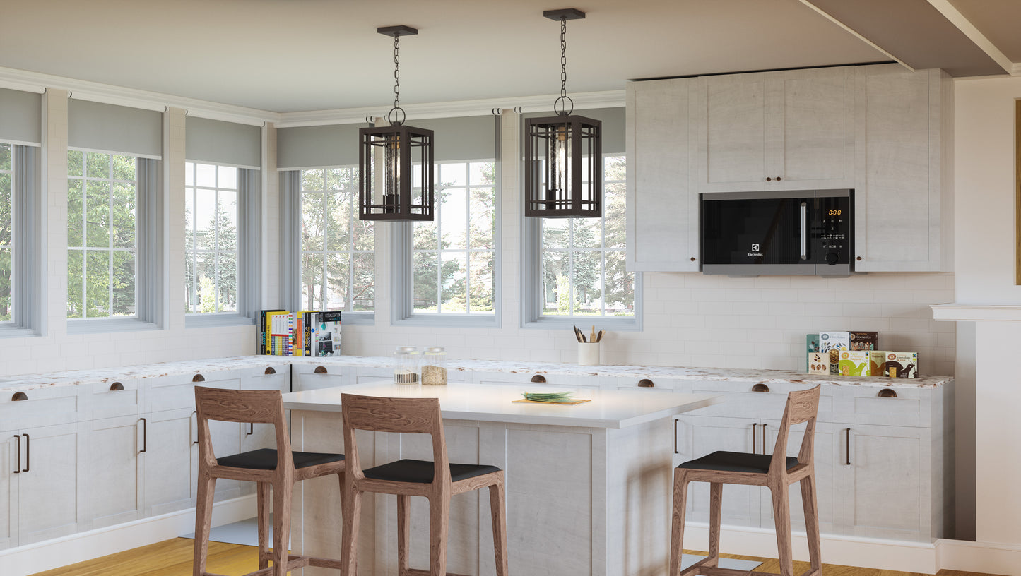 1 Light Mini Pendant, Bronze