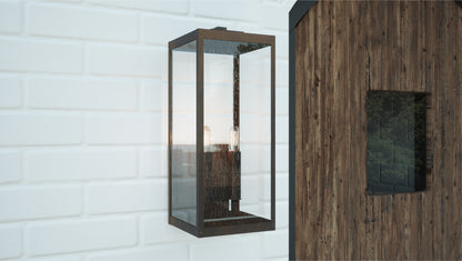 2 Light Outdoor Wall Lantern