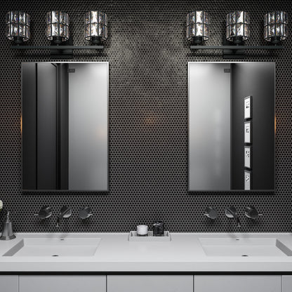 Bathroom Vanity Light, Matte Black