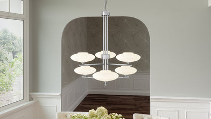 Quoizel Chenal 6 Light Chandelier