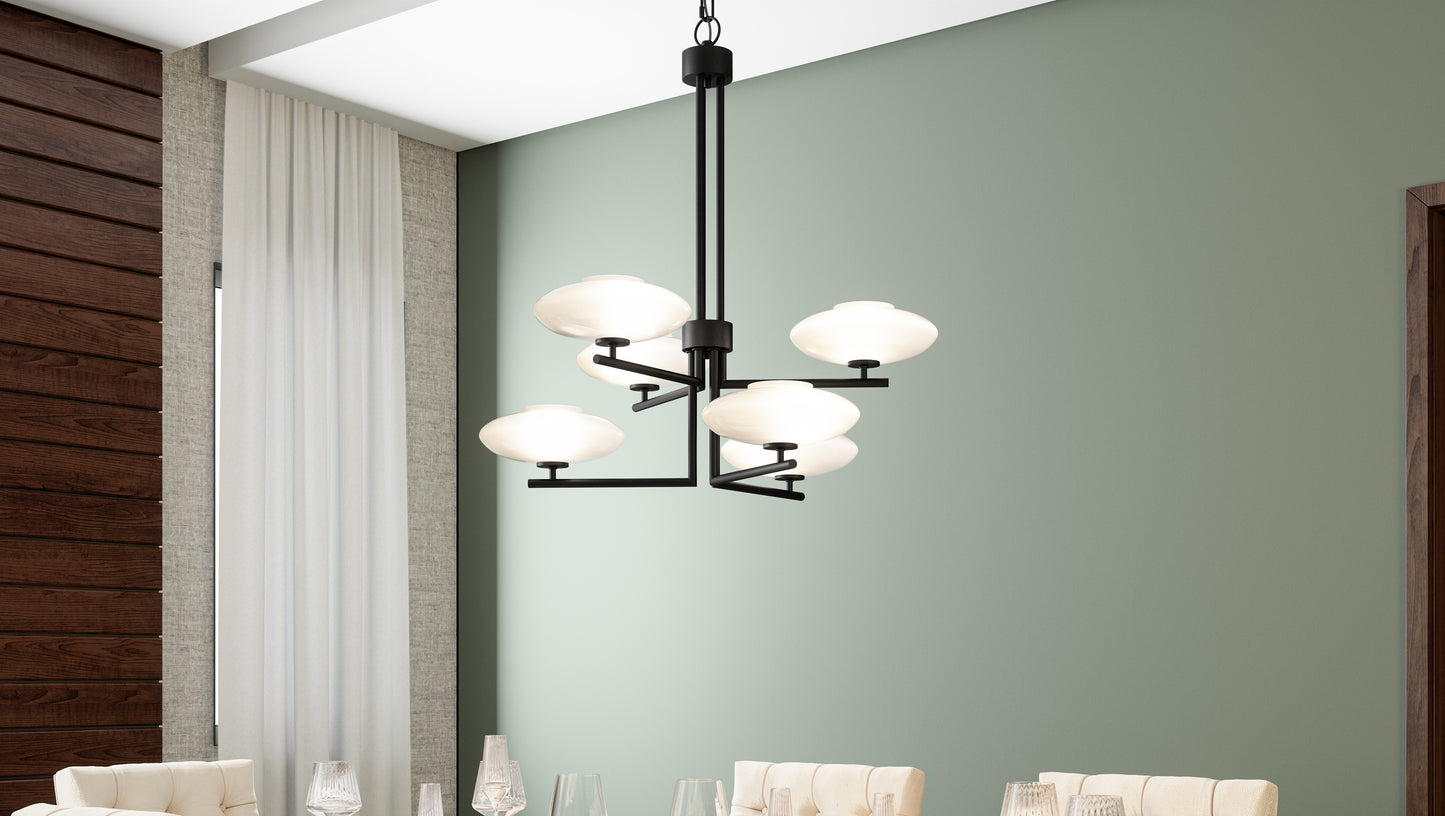 Quoizel Chenal 6 Light Chandelier