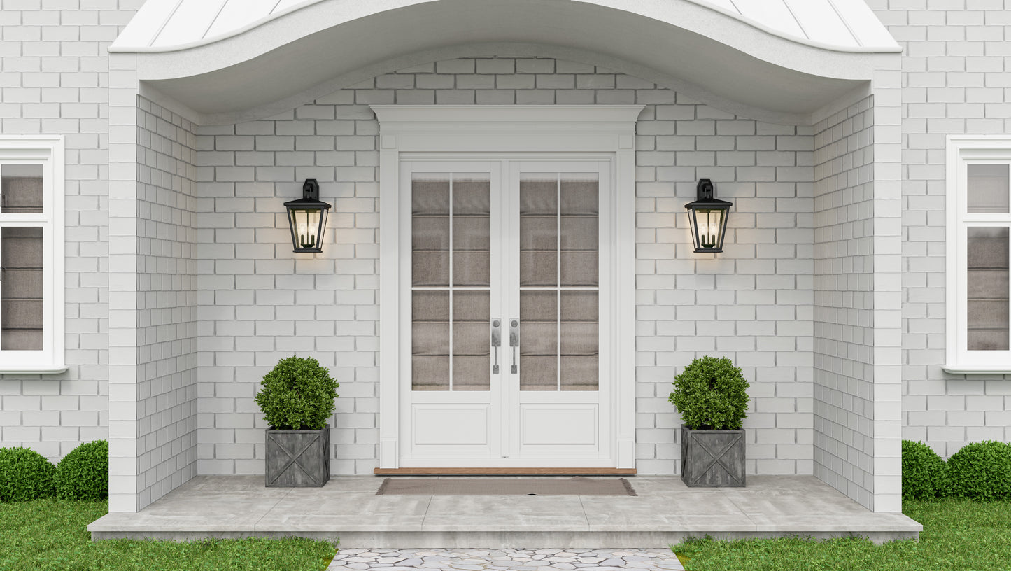 2 Light Outdoor Wall Sconce