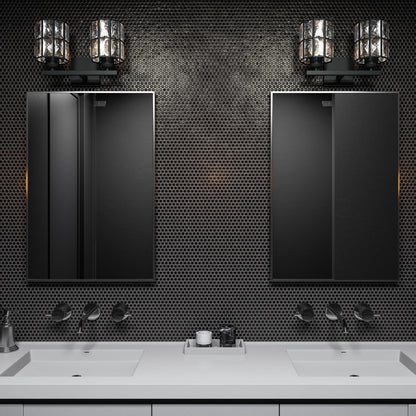 Bathroom Vanity Light, Matte Black