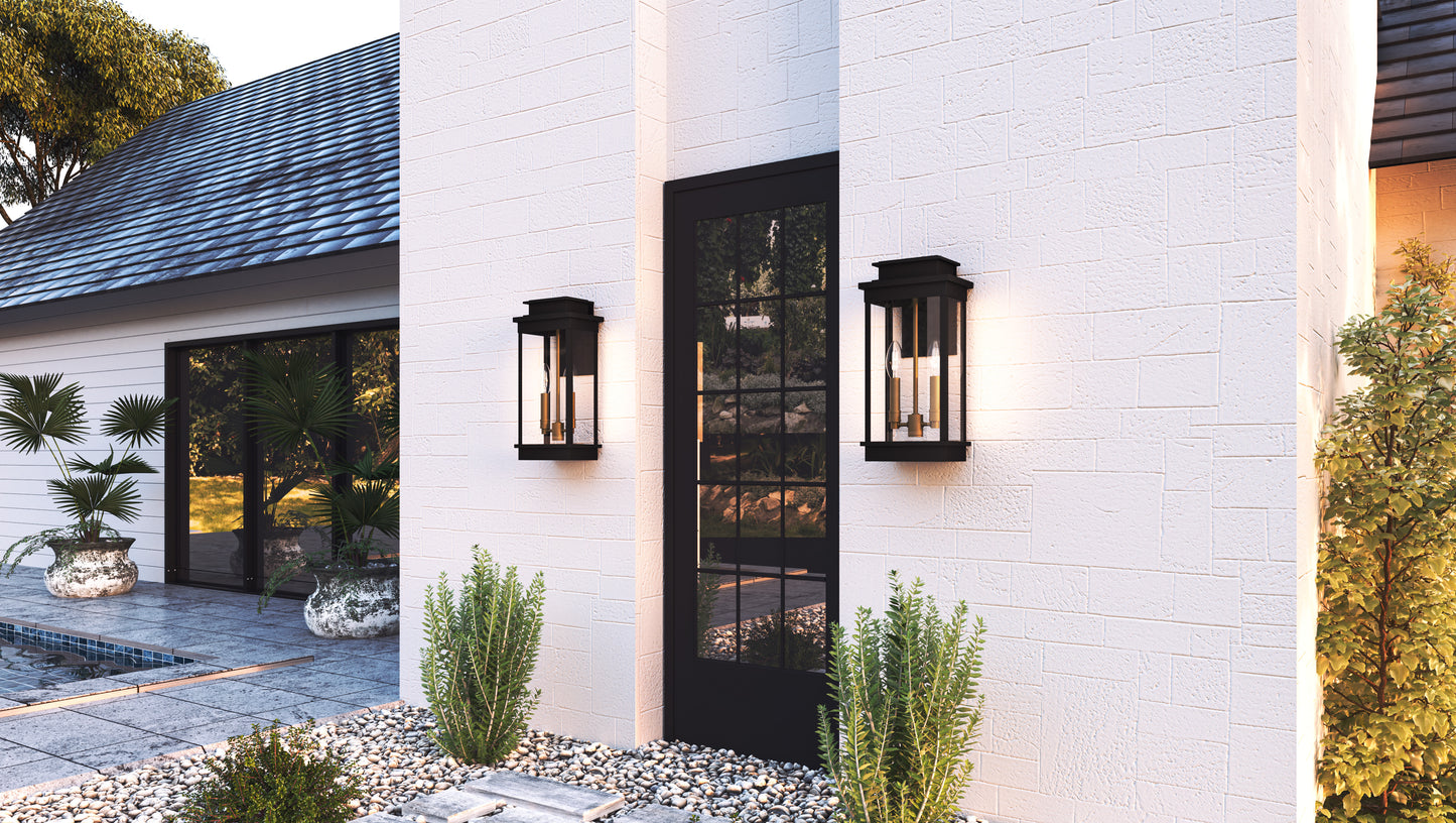 2 Light Outdoor Lantern