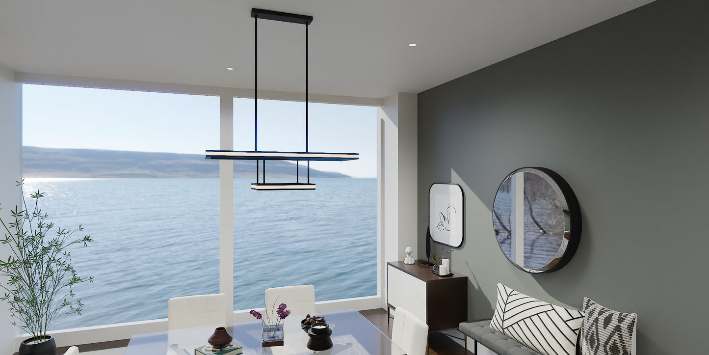 Quoizel Aydin Island Light, Matte Black