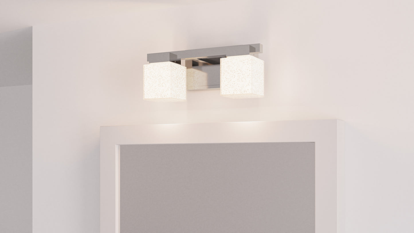 Bathroom Vanity Light, Polished Chrome