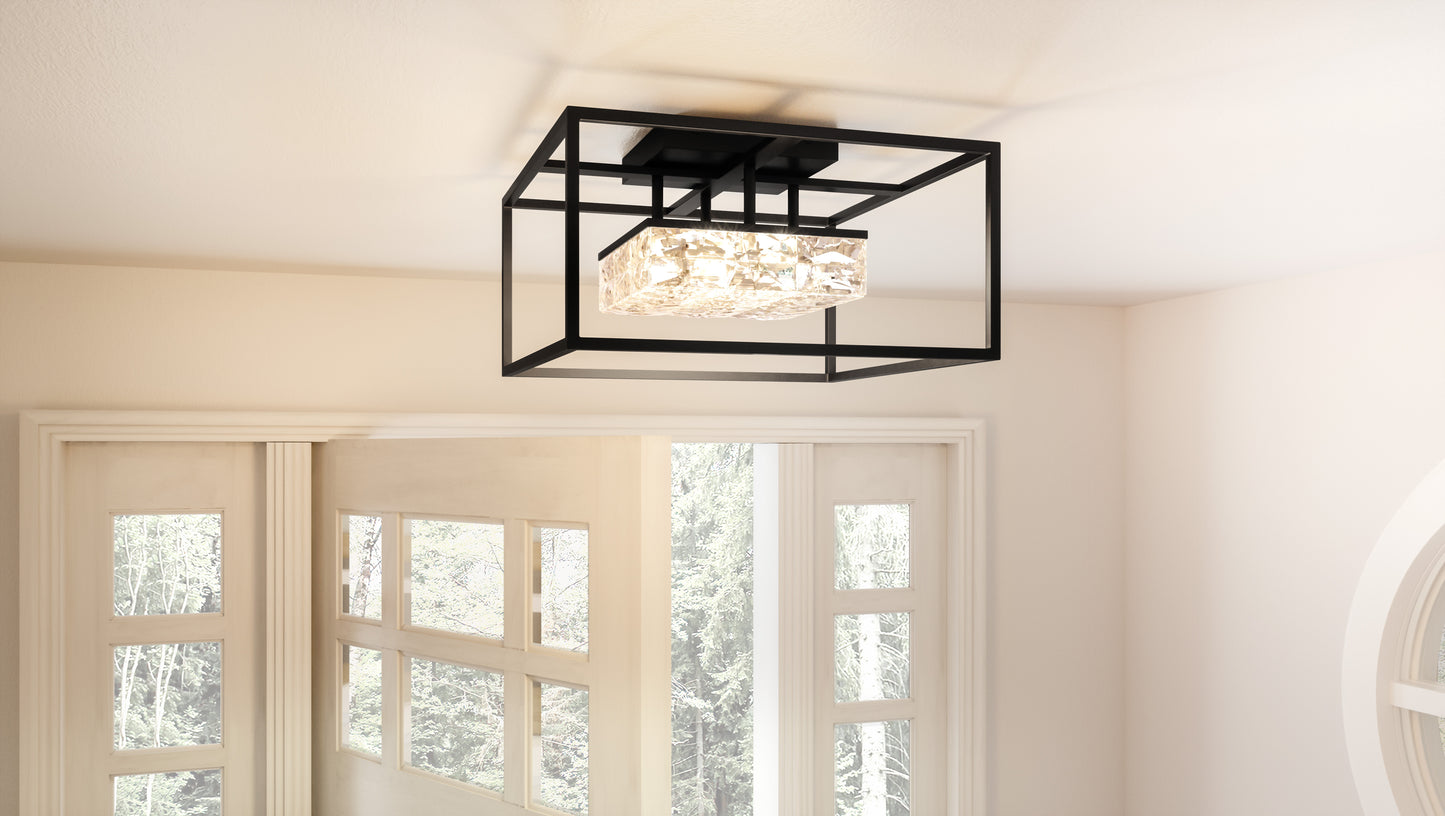 Quoizel Dazzle LED Semi-Flush Mount