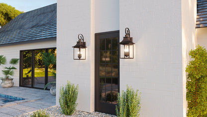 Quoizel Chancellor 4 Light Outdoor Lantern, Tempered