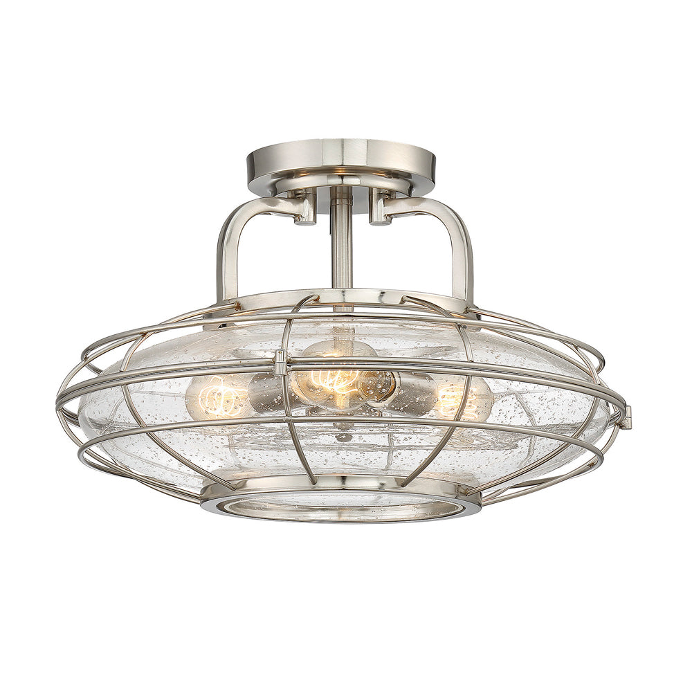 Savoy House Connell 3 Light Semi-Flush