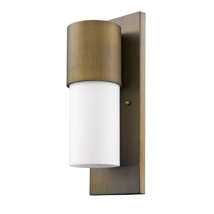 Acclaim Lighting Cooper 1 Light Wall Sconce, Raw Brass/Opal - 1511RB