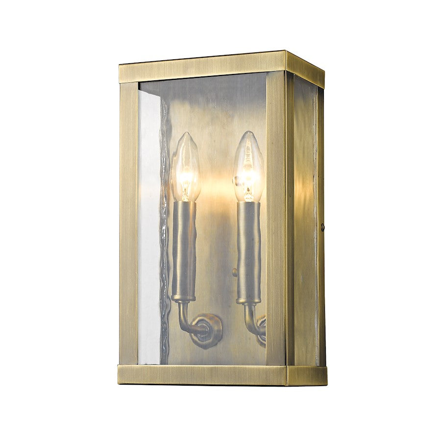 2 Light Wall Sconce