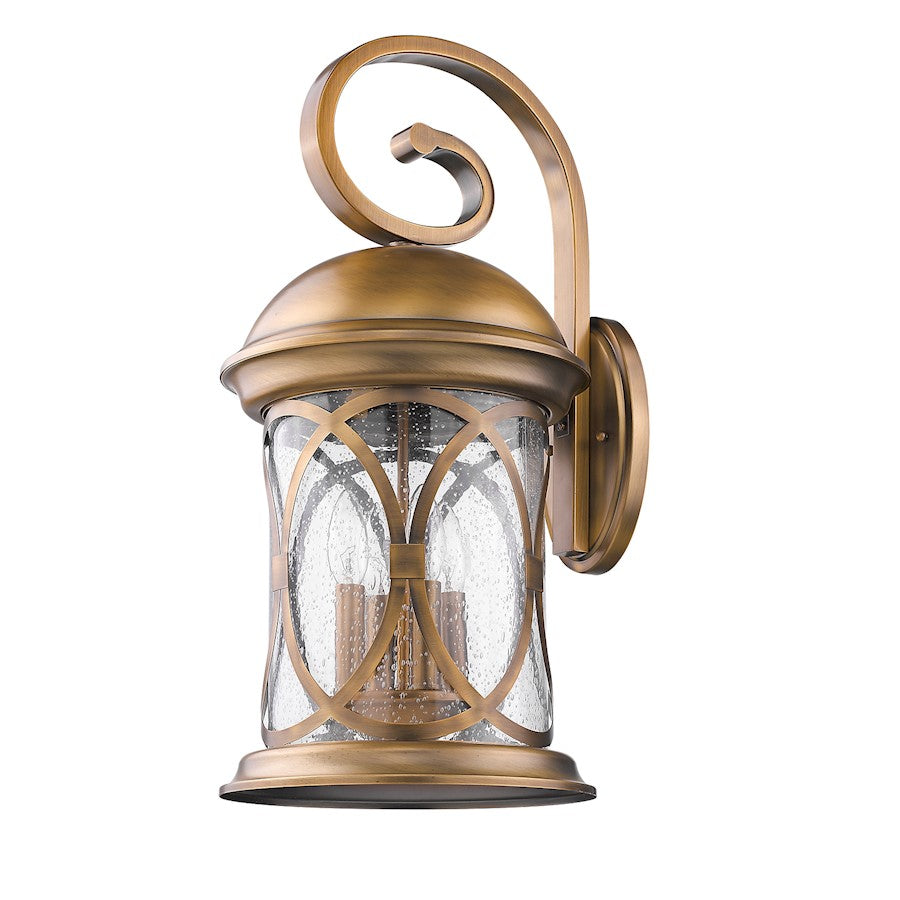 Acclaim Lighting Lincoln 4 Light Wall Sconce, Antique Brass - 1532ATB