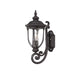 Acclaim Lighting Laurens 1 Light 16" Up-Wall Sconce, Black Coral - 2201BC