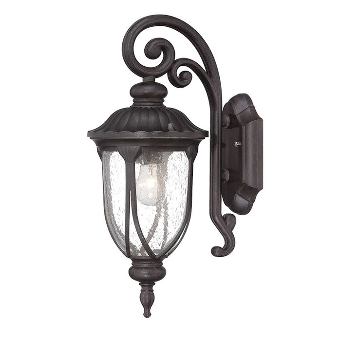 Acclaim Lighting Laurens 1 Light 16" Down-Wall Sconce, Black Coral - 2202BC