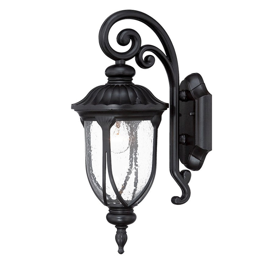 Acclaim Lighting Laurens 1 Light 16" Down-Wall Sconce, Matte Black - 2202BK