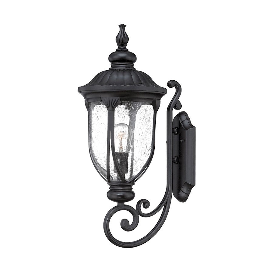 Acclaim Lighting Laurens 1 Light 22" Up-Wall Sconce, Matte Black - 2211BK