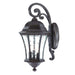 Acclaim Lighting Waverly 3 Light Down-Wall Sconce, Black Coral - 3612BC