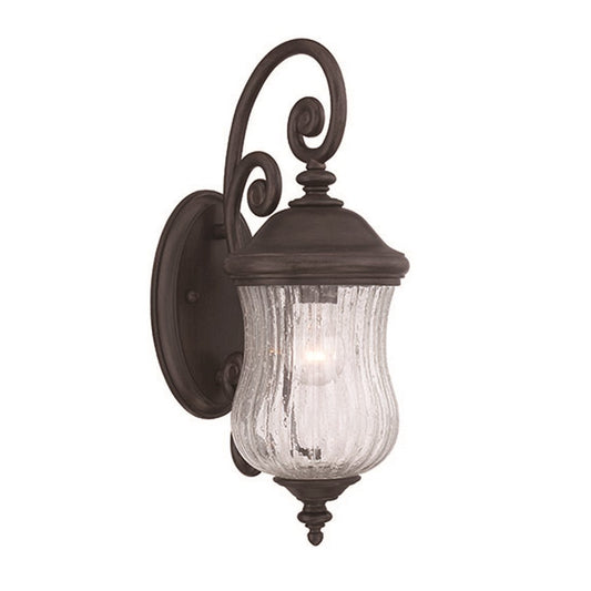 Acclaim Lighting Bellagio 1 Light Wall Sconce, Black Coral - 39702BC