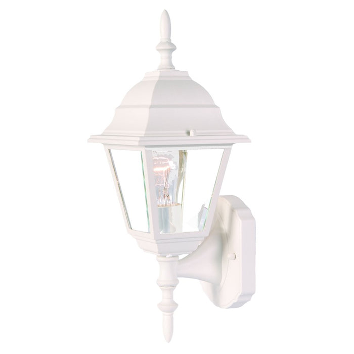 Acclaim Lighting Builder's Choice 1 Light 6" Wall Sconce, White - 4001TW