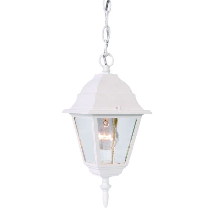 Acclaim Lighting Builder's Choice 1 Light Hanging Light, Textured White - 4006TW