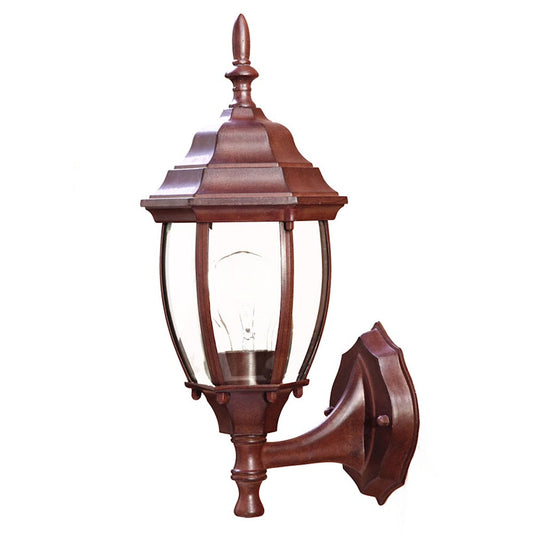 Acclaim Lighting Wexford 1 Light Up-Wall Sconce, Burled Walnut - 5011BW