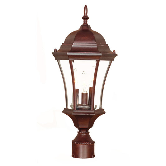 Acclaim Lighting Bryn Mawr 3 Light Post Mount, Burled Walnut - 5027BW