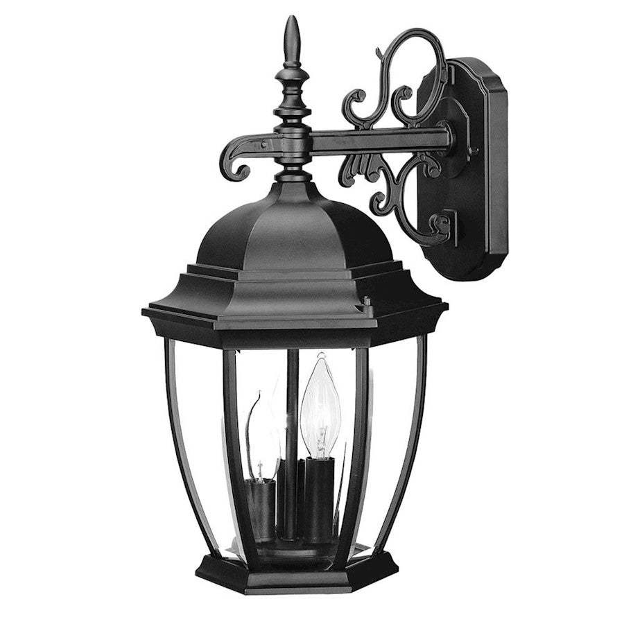 Acclaim Lighting Wexford 3 Light 17" Wall Sconce, Matte Black - 5032BK