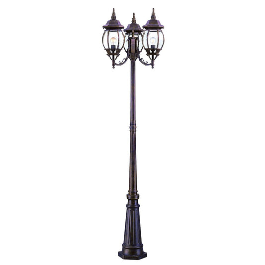 Acclaim Lighting Chateau 3 Light Post Light, Burled Walnut - 5179BW