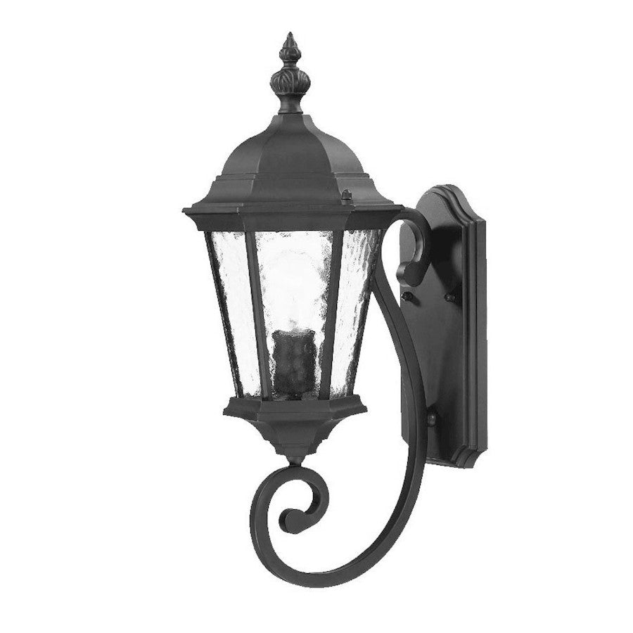 Acclaim Lighting Telfair 1 Light 22" Wall Sconce, Matte Black - 5501BK