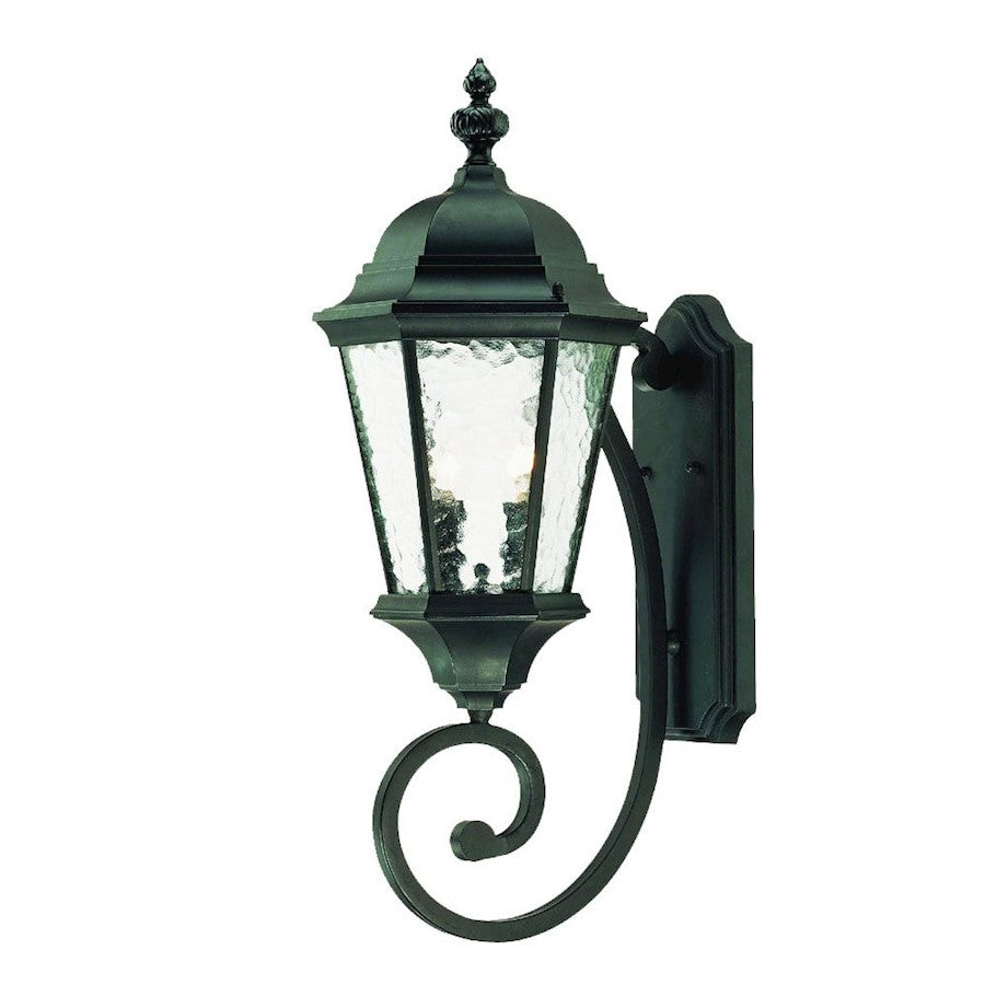 Acclaim Lighting Telfair 2 Light Wall Sconce, Matte Black - 5511BK