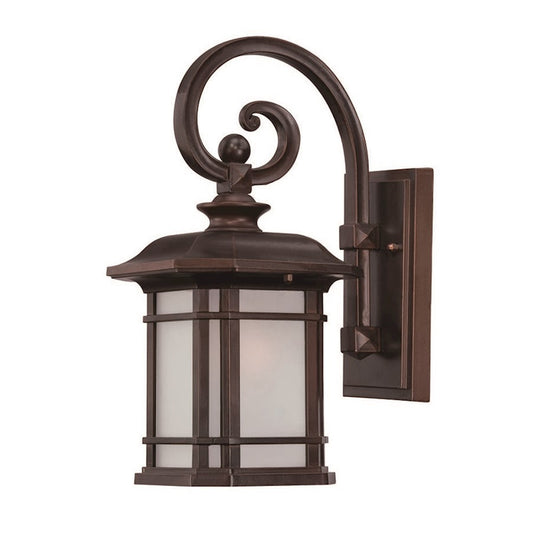 Acclaim Lighting Somerset 1 Light 14" Wall Sconce, Bronze - 8102ABZ