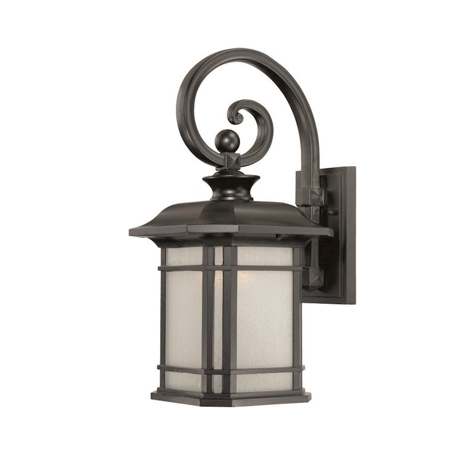 Acclaim Lighting Somerset 1 Light 18" Wall Sconce, Matte Black - 8112BK