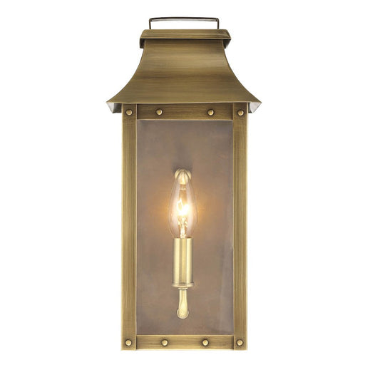 Acclaim Lighting Manchester 1 Light Wall Sconce, Aged Brass - 8413AB