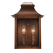 Acclaim Lighting Manchester 2 Light Wall Sconce, Copper Patina - 8414CP