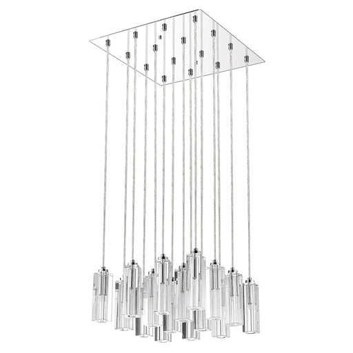 Trend Lighting Icarus 16 Light Chandelier, Chrome/Square - A900126-16-S