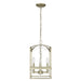 Acclaim Lighting Cormac 4 Light 10" Pendant, Washed Gold - IN10015WG