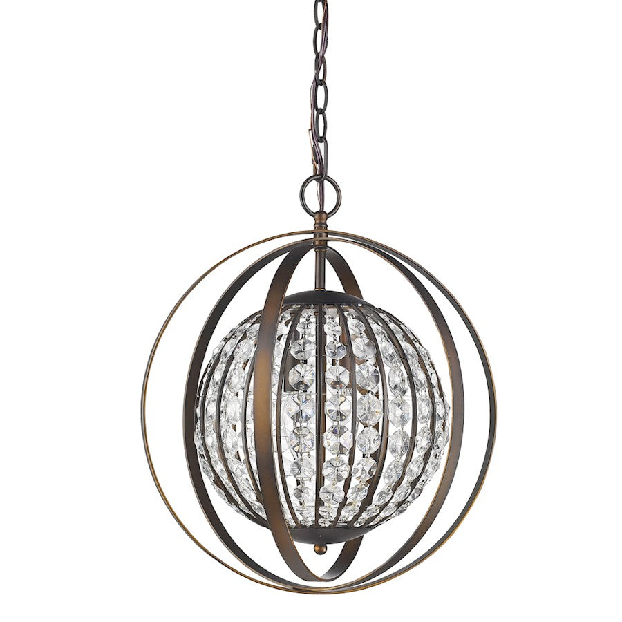 Acclaim Lighting Olivia 1 Light 19" Pendant, Oil Rubbed Bronze - IN11096ORB