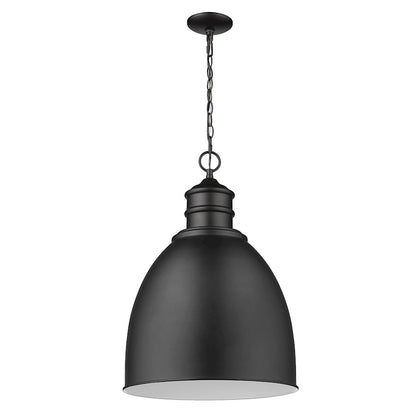 Acclaim Lighting Colby 1 Light 25" Pendant, Matte Black - IN11170BK