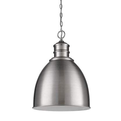 Acclaim Lighting Colby 1 Light 25" Pendant, Satin Nickel - IN11170SN