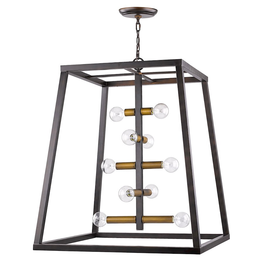 Acclaim Lighting Tiberton 10 Light Foyer Pendant, Oil Rubbed Bronze - IN11382ORB