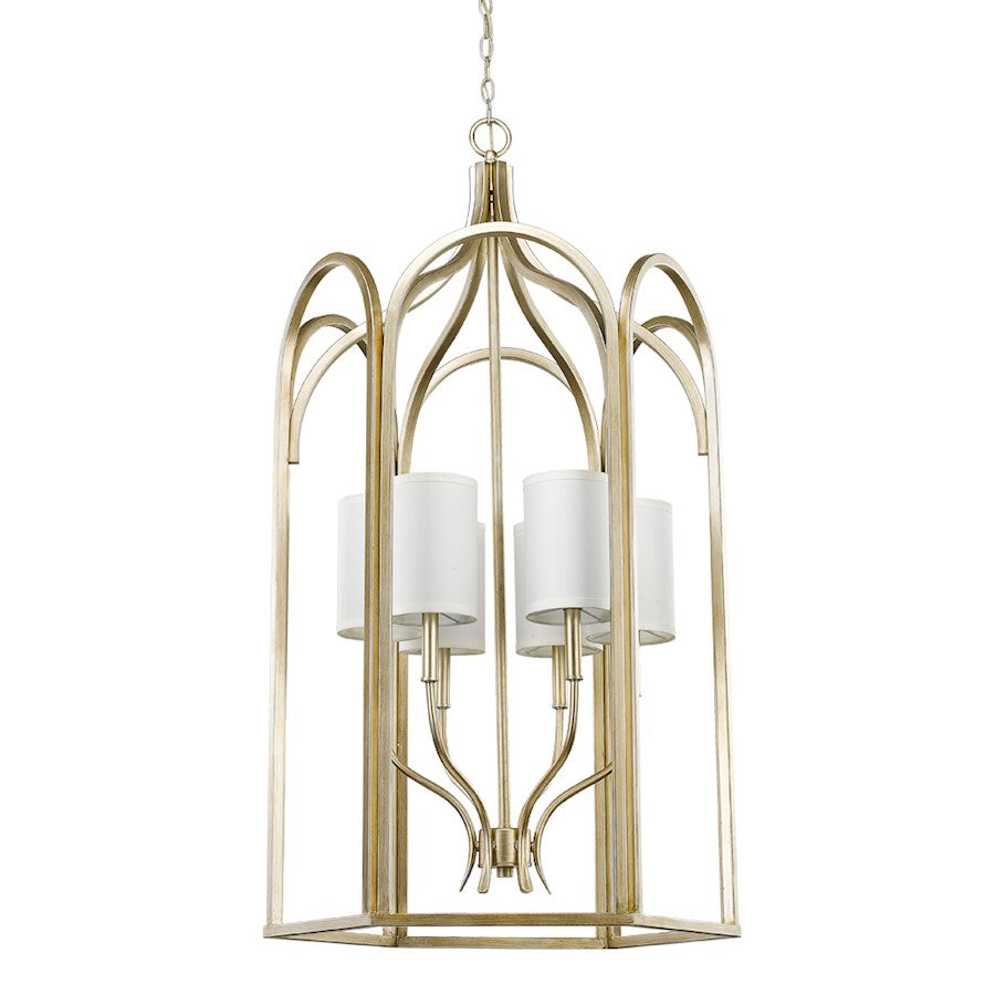 Acclaim Lighting Ellie 6 Light 45" Foyer Pendant, Washed Gold - IN11416WG