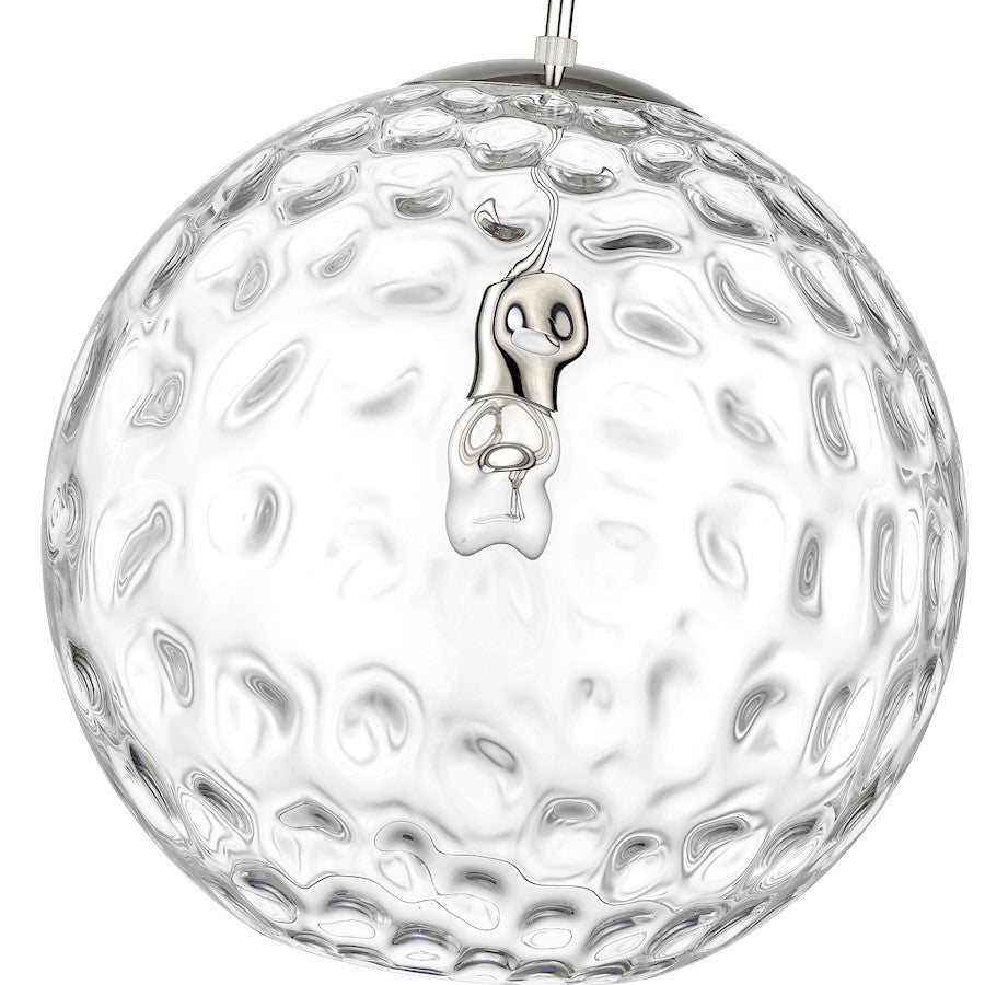 1 Light Pendant, Nickel