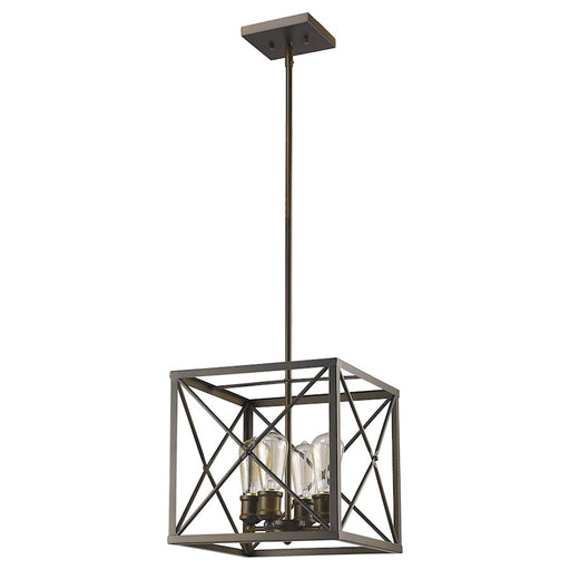 Acclaim Lighting Brooklyn 4 Light Pendant, Oil Rubbed Bronze - IN21121ORB
