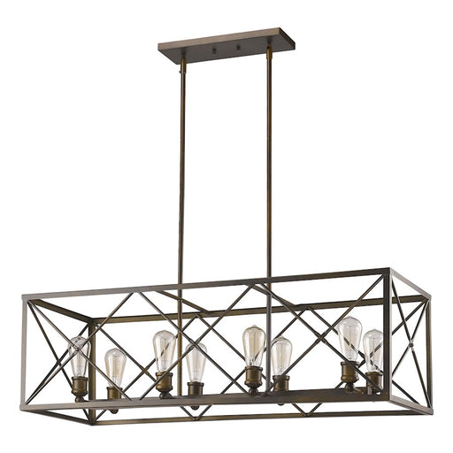 Acclaim Lighting Brooklyn 8 Light Pendant, Oil Rubbed Bronze - IN21123ORB