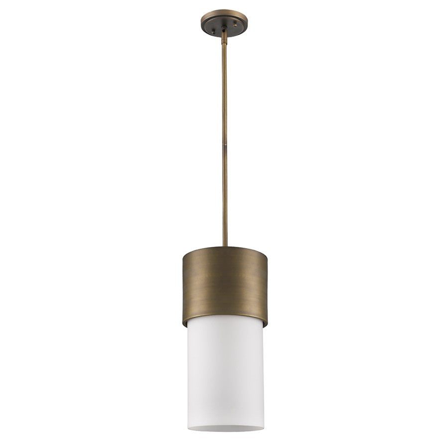 Acclaim Lighting Midtown 1 Light Pendant, Raw Brass - IN21200RB