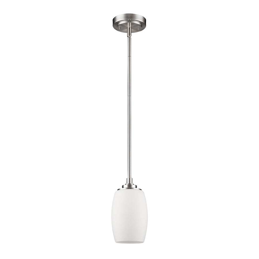 Acclaim Lighting Sophia 1 Light Pendant, Satin Nickel - IN21234SN