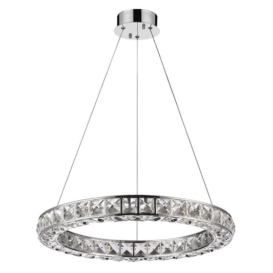 Acclaim Lighting Noemi Light 28-Watt LED Pendant, Chrome - IN31070CH