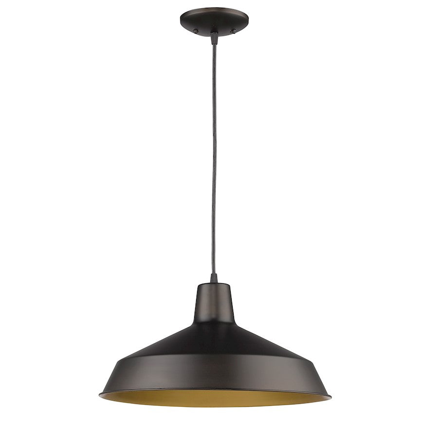 Acclaim Lighting Alcove 1 Light 8" Pendant, Oil Rubbed Bronze - IN31143ORB