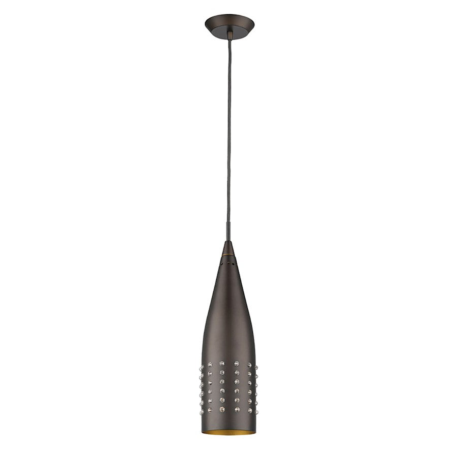 Acclaim Lighting Prism 1 Light 10" Pendant, Oil Rubbed Bronze - IN31158ORB