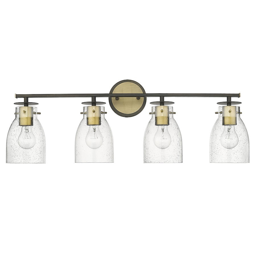 4 Light Bathroom Vanity Light, Bronze